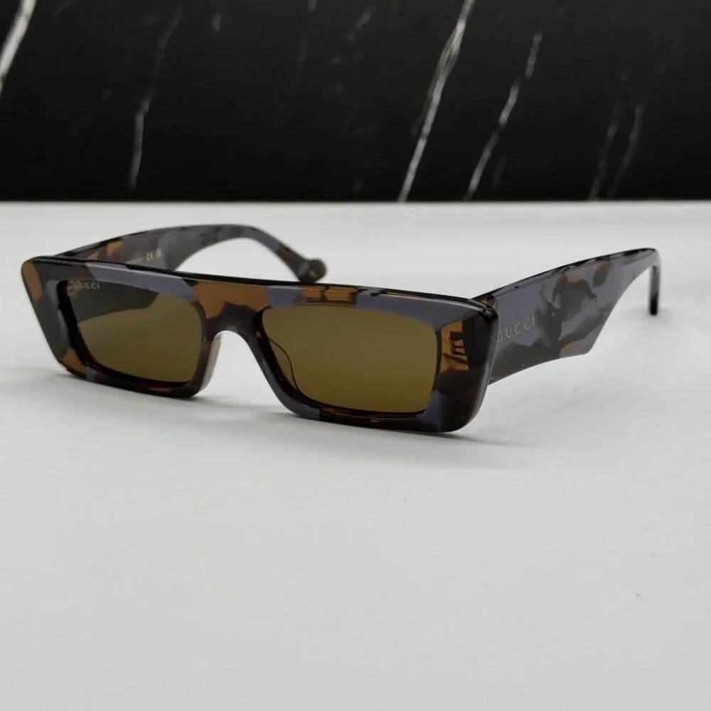 NEW GG1331S 006 GUCCI SUNGLASSES GREY HAVANA BROWN UNISEX EYEWEAR GUCCI